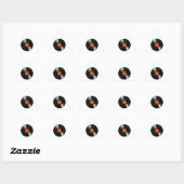 Vinyle Record Driehoek Sticker (Vel)