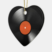 Vinyle Record Keramisch Ornament (Links)