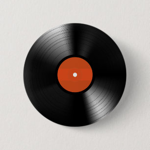 Vinyle Record Ronde Button 5,7 Cm