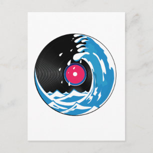 Vinylgolf Briefkaart