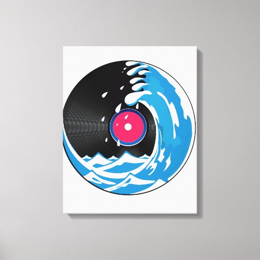 Vinylgolf Canvas Afdruk (Voorkant)