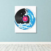 Vinylgolf Canvas Afdruk (Insitu (Houten vloer))