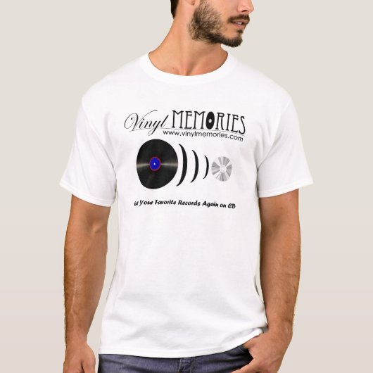 Vinylherinneringen T-shirt (Voorkant)