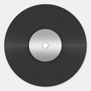 VinylKijk-LP-record Ronde Sticker