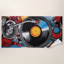Vinylplaat Draaitafel DJ Kunst