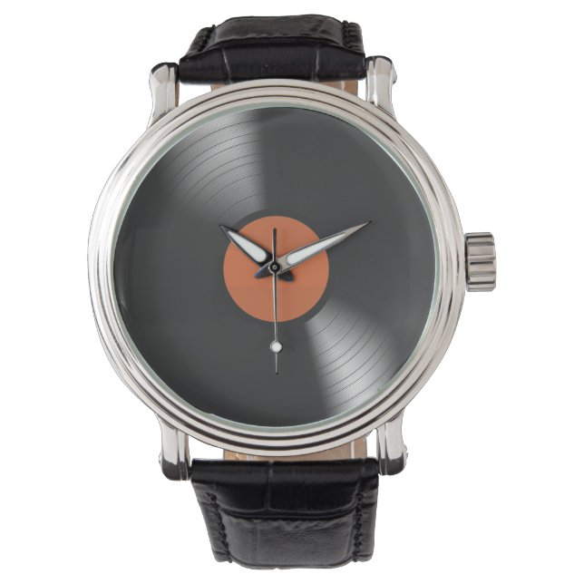 Vinylplaat Horloge (Voorkant)