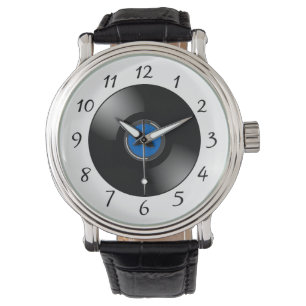 Vinylplaat Horloge