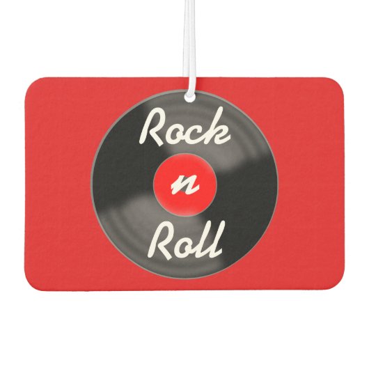 Vinylplaat luchtverfrisser (Voorkant)