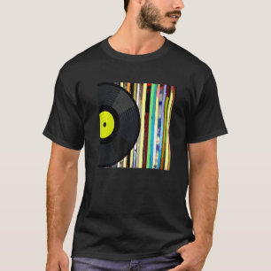 Vinylplaat voor het verzamelen van Collectie van v T-shirt