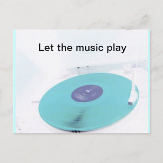 Vinylpost Briefkaart