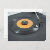 Vinylrecord Briefkaart (Voorkant / Achterkant)