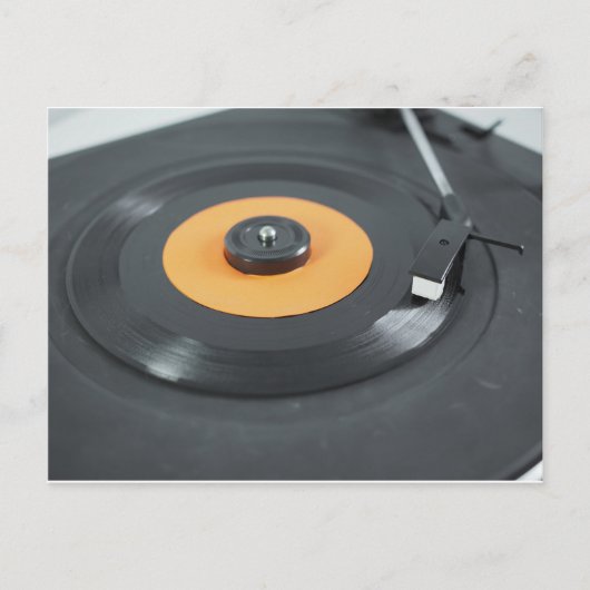 Vinylrecord Briefkaart (Voorkant)