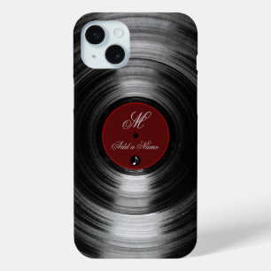 vinylrecord iPhone 15 mini hoesje