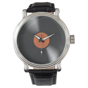 Vinylrecord Horloge