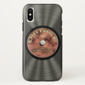 Vinylrecord oude school Case-Mate iPhone case (Achterkant)