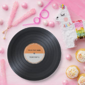 Vinylrecord Papieren Bordje (Feest)