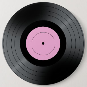 Vinylrecord Ronde Button 6,0 Cm