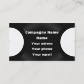 vinylrecords visitekaartje (Achterkant)