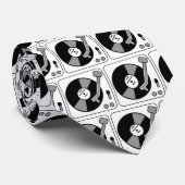 Vinylrecordspeler Stropdas (Opgerold)