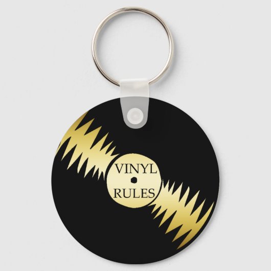 VINYLREGELS SLEUTELHANGER (Voorkant)