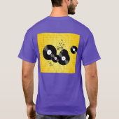 Vinylregels T-shirt (Achterkant)