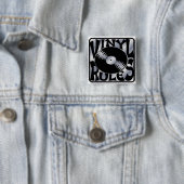 Vinylregels Vierkante Button 5,1 Cm (In situ)