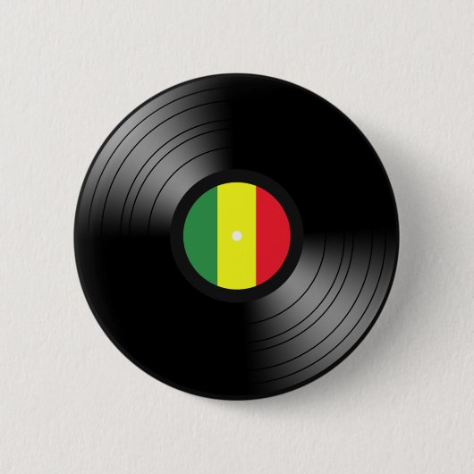 Vinylreggae Ronde Button 5,7 Cm (Voorkant)