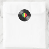 Vinylreggae Ronde Sticker (Tas)