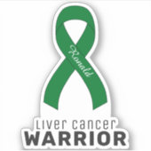 VinylSticker met leverkanker Sticker (Voorkant)
