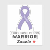 VinylSticker met oesofageale kanker Sticker (Vel)