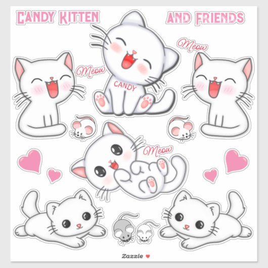 Vinylsticker op maat gesneden sticker (Vel)