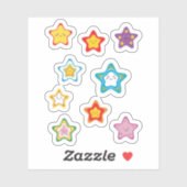 Vinylsticker op maat gesneden sticker (Vel)