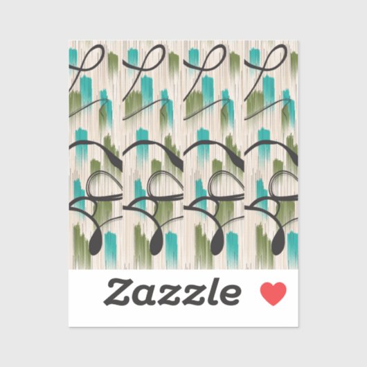 Vinylsticker op maat gesneden sticker (Vel)