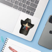 Vinylsticker op maat gesneden sticker (Laptop met iPhone)