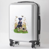 Vinylsticker op maat gesneden sticker (Koffer)