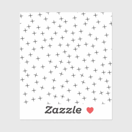 Vinylsticker op maat gesneden sticker (Vel)