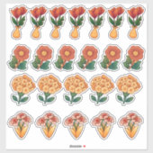 Vinylsticker op maat gesneden sticker (Vel)