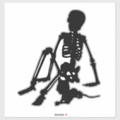 Vinylsticker op maat gesneden sticker (Vel)