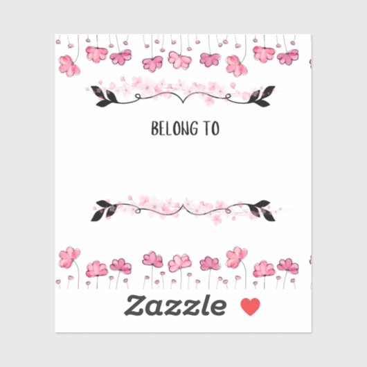 Vinylsticker op maat gesneden sticker (Vel)