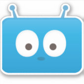 Vinylsticker op maat gesneden sticker (Voorkant)