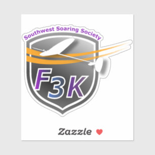 VinylStickers met SWSS F3K Emblem op maat gesneden Sticker