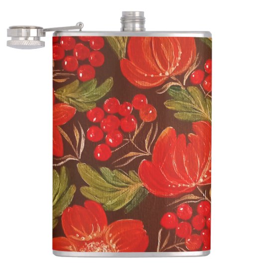 Vinylwaterkolf Heupfles (Geopend)