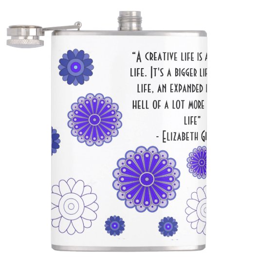 Vinylwaterkolf Heupfles (Geopend)