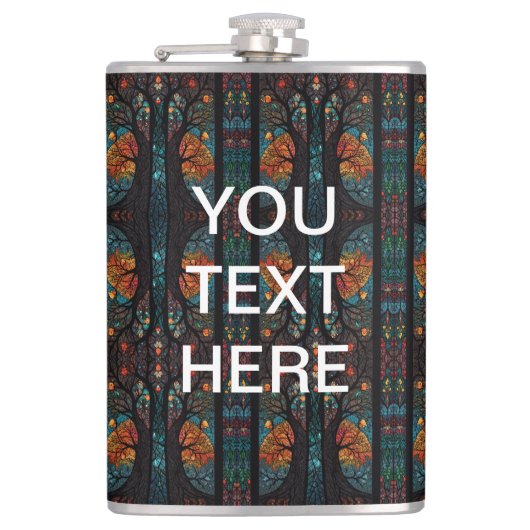 Vinylwaterkolf Heupfles (Voorkant)