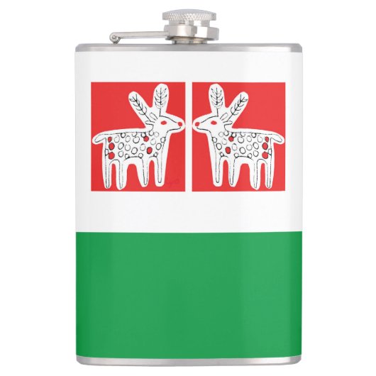 Vinylwaterkolf Heupfles (Voorkant)