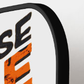 Vinylwaterkolf Pickleball Paddle (Links Detail)