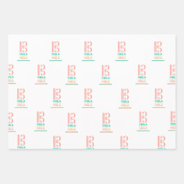 Viola Alto Clef inpakpapier