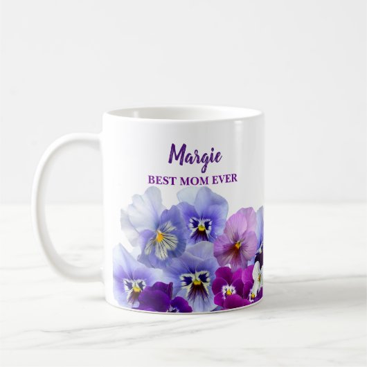 Viola Beste Moeder Ooit Mok Moeder Cadeau Idee (Links)