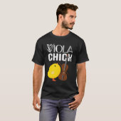 Viola Chick Sweat - shirt à capuche Violist Music  (Devant entier)