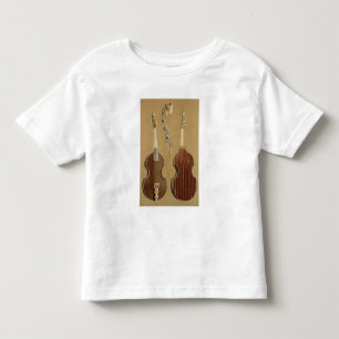 Viola da Gamba, of bass viol, door Joachim Tielke Kinder Shirts